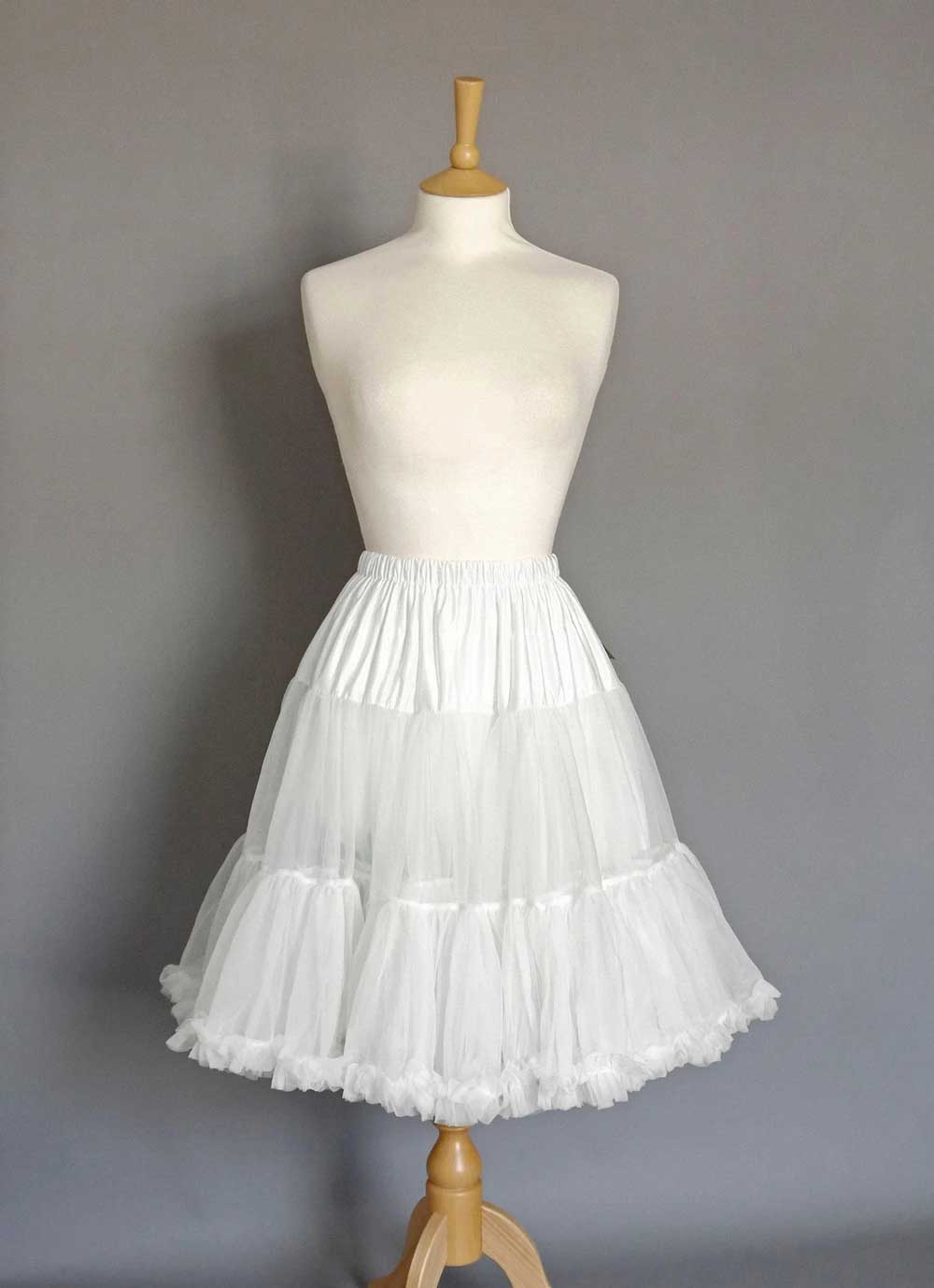short dress with petticoat DRESSTELLS 50s Vintage Petticoat Skirts for Women Under Dress, Puffy Tutu Crinoline Underskirt, Knee Length Halloween Tulle Half Slip Navy XL at Amazon Women's Clothing store