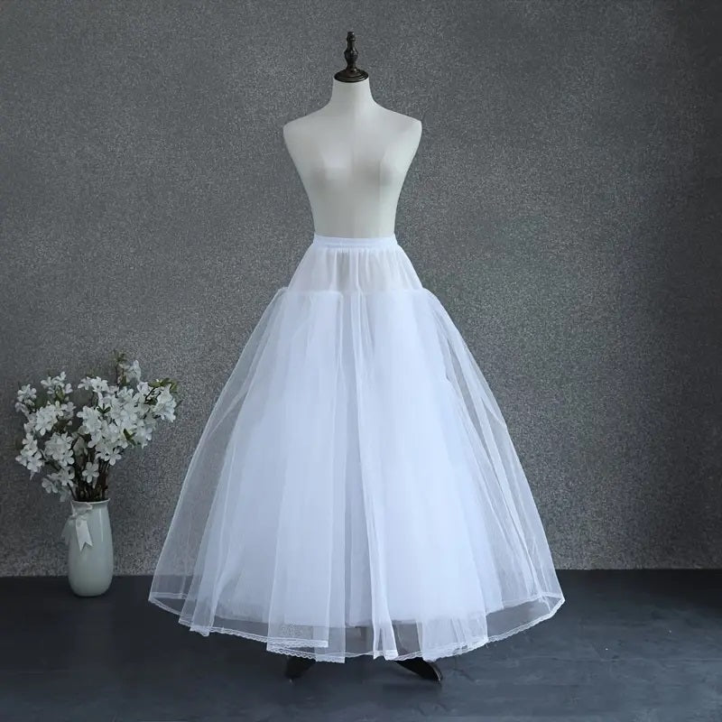 Tulle Only A-Line Dress Petticoat P1018 Size 10 Tulle Only A-Line Dress Petticoat P1018 Size 10
