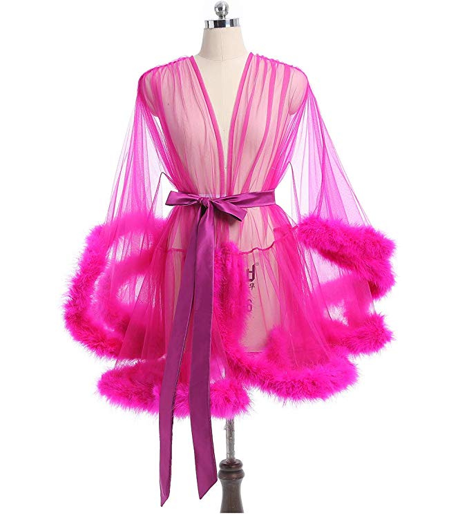 pink marabou dress 1920s Marabou and Ostrich Feather Mini Dress Annie's Ibiza Online