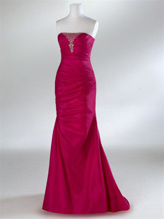 Fuschia Pink Sleek Classy Formal Prom Graduation Dress HB2015B Size 6 / Other Fuschia Pink Sleek Classy Formal Prom Graduation Dress HB2015B Size 6 / Other