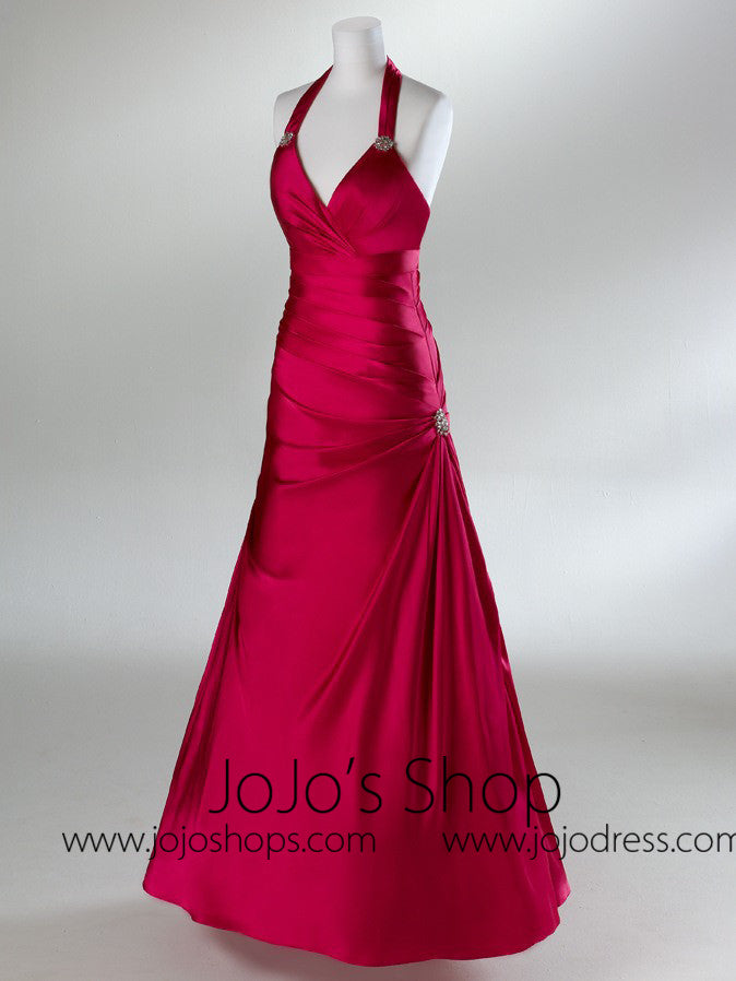 Halter Fit N Flare Graduation Prom Formal Dress HB2027A Size 18W / Other Halter Fit N Flare Graduation Prom Formal Dress HB2027A Size 18W / Other