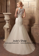 Vintage Lace Fitted A-line Dress | HL1018