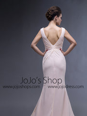 Grecian Long Formal Evening Prom Dress