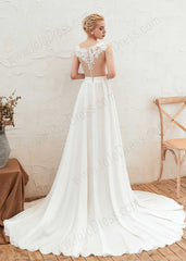 Boho Style Lace Chiffon Dress