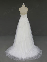 Destination Lace Wedding Dress with Open Back RD2003
