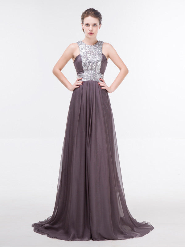elegant grey prom dresses Grey Sequin Bias V-neck Strapless Panel Train Mermaid Prom Formal Dress
