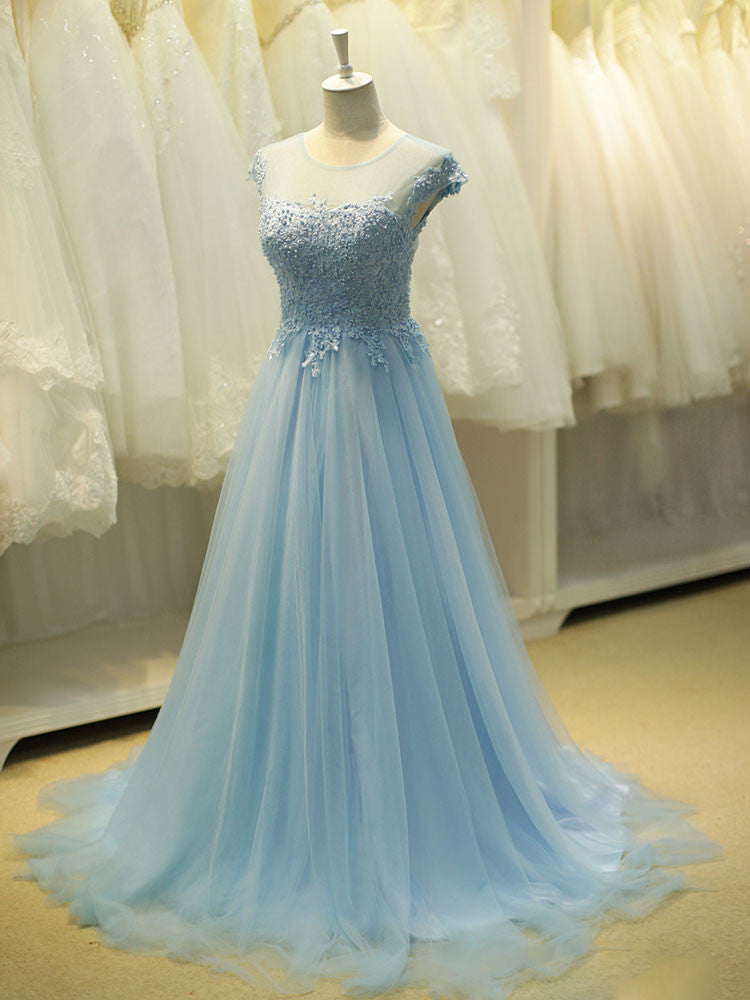 Fairytale Ice Blue Formal Long Evening Prom Evening Fairytale Ice Blue Formal Long Evening Prom Evening