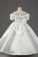 Girls Formal Ball Gown Evening Dress Miniature Wedding Dress CL2006