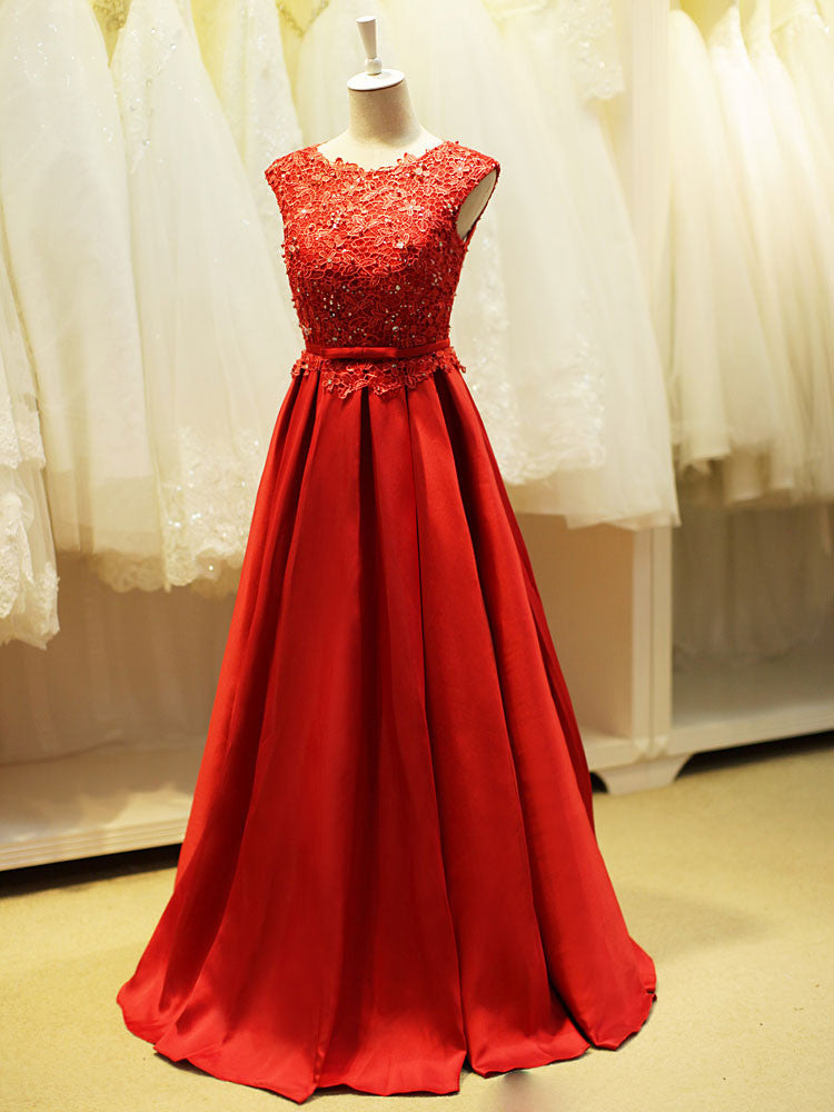 Red Open Back Lace Formal Evening Dress Size 6 / Other Red Open Back Lace Formal Evening Dress Size 6 / Other