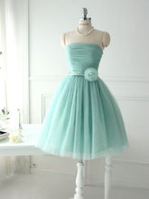 Green Vintage Short Prom Formal Dress Bridesmaid Dress BM102