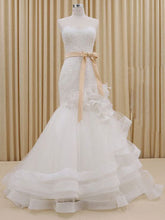 Strapless Mermaid Fit and Flare Lace Dress | RS3009