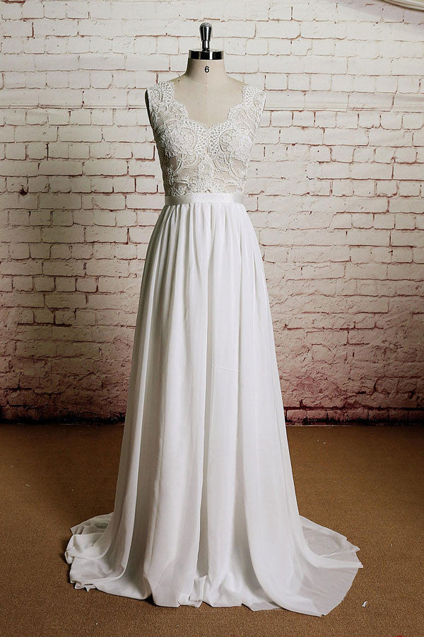 Vintage french lace wedding dress online