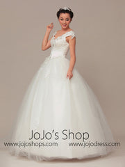 Princess Debutante Sweet Sixteen Ball Gown Wedding Dress VW1028