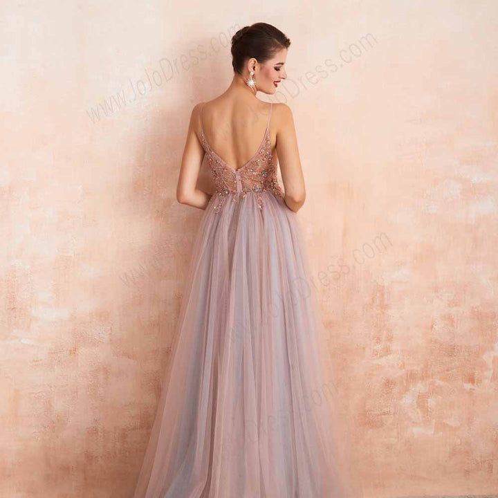 Blush Sexy Maxi Black Tie Formal Prom Evening Dress EN3407
