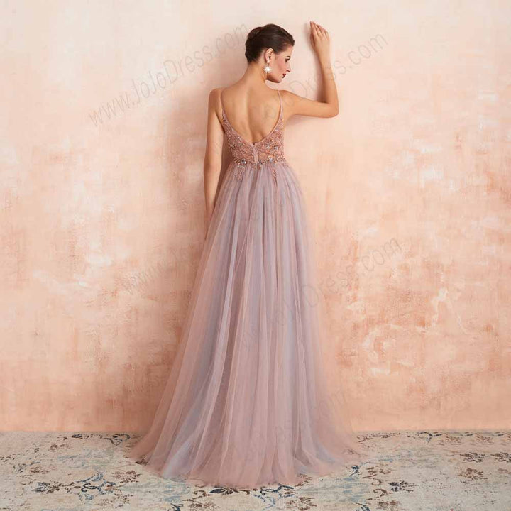 Blush Sexy Maxi Black Tie Formal Prom Evening Dress EN3407