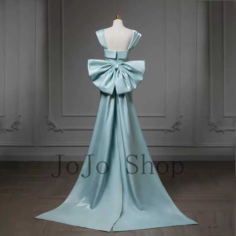 Max Fitted Mermaid Off Shoulder Formal Evening Prom Dress ET3049