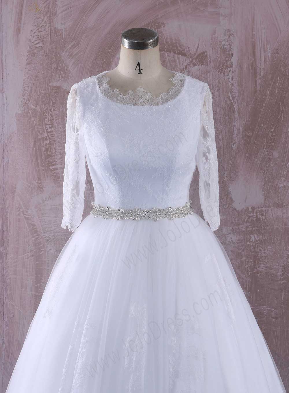 Lace Debutante Ball Gown Dress DB3001