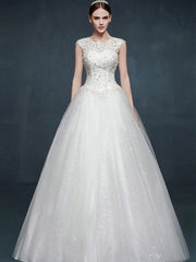 Keyhole Back Lace A-line Dress