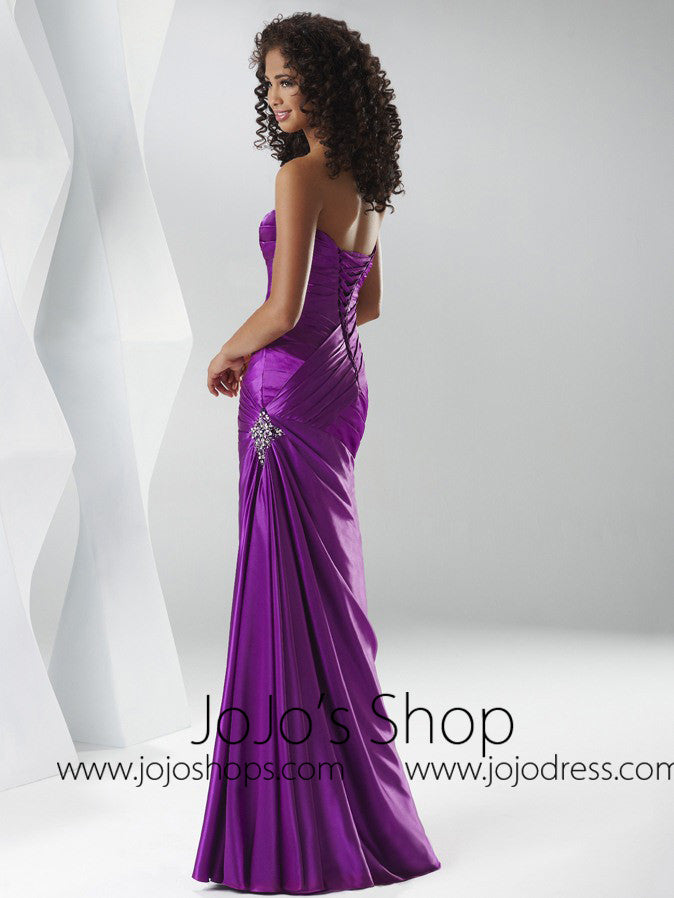 Purple Fit N Flare Graduation Prom Evening Formal Dress HB2021D Size 16 / Other Purple Fit N Flare Graduation Prom Evening Formal Dress HB2021D Size 16 / Other
