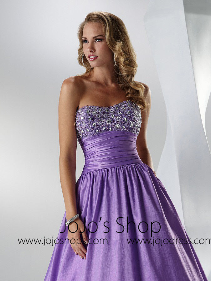 Purple Graduation Ball Gown Sweet Sixteen Dress HB2030C