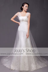 Vintage A-line Mermaid Lace Dress | G2013