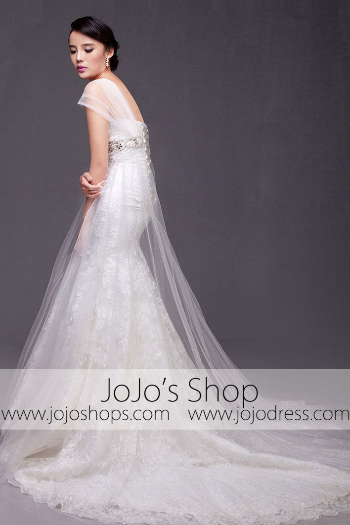 Vintage A-line Mermaid Lace Dress | G2013