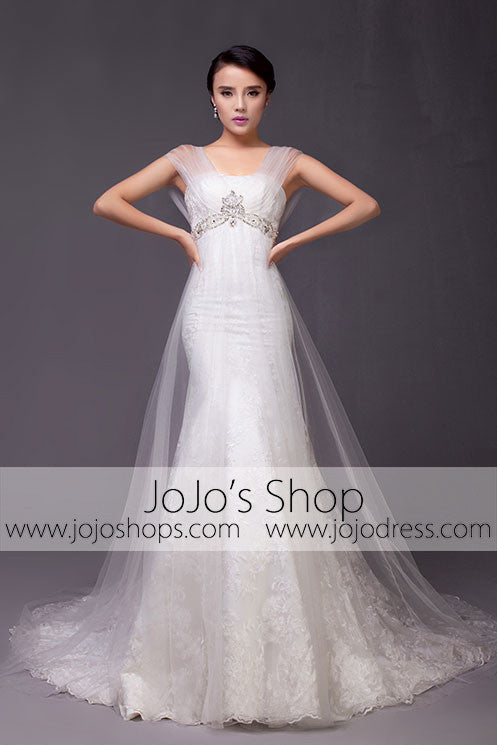 Vintage A-line Mermaid Lace Dress | G2013