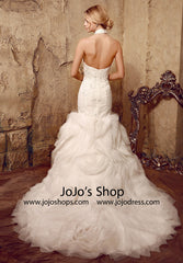 Jeweled Strapless Fit and Flare Dress HL1004