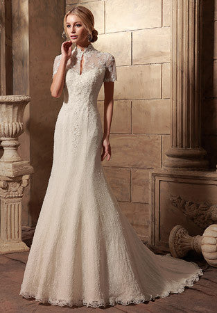 mermaid puffy wedding dress Modern Strapless Mermaid Puffy Appliques Bridal Bridal Gowns