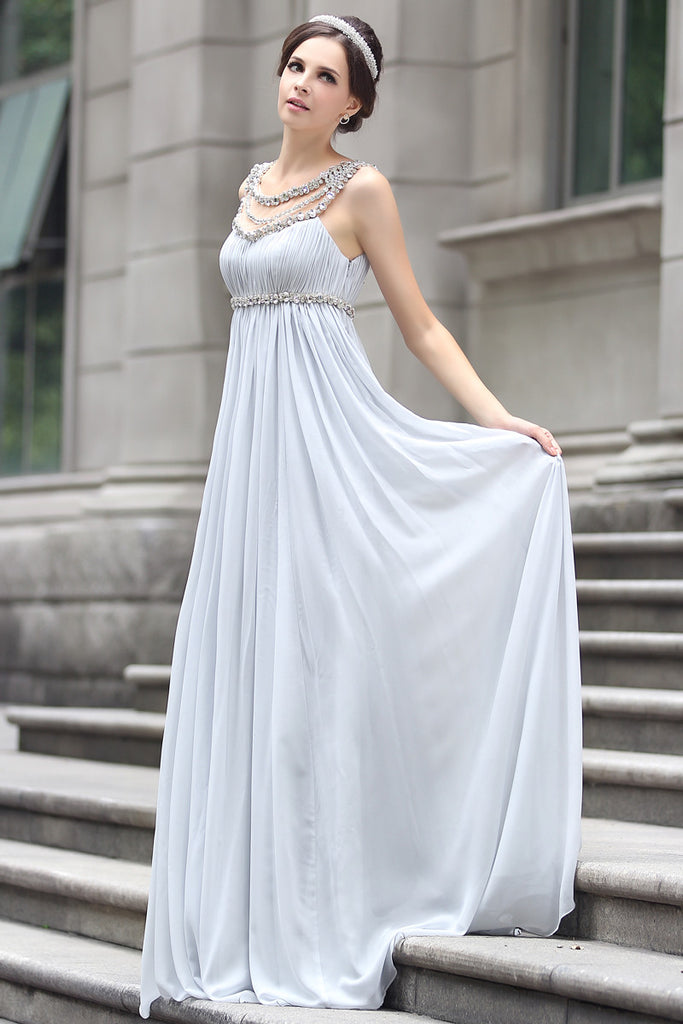 sachin and babi light blue dress Greek Wedding Dresses: 21 Goddesses Styles + FAQs