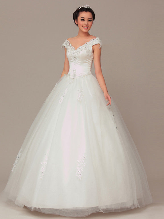 Princess Debutante Sweet Sixteen Ball Gown Wedding Dress VW1028