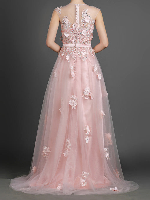 blush dress long Blush Pink Backless Long Prom Dresses, Dusty Pink Open Back Formal Eve jbydress