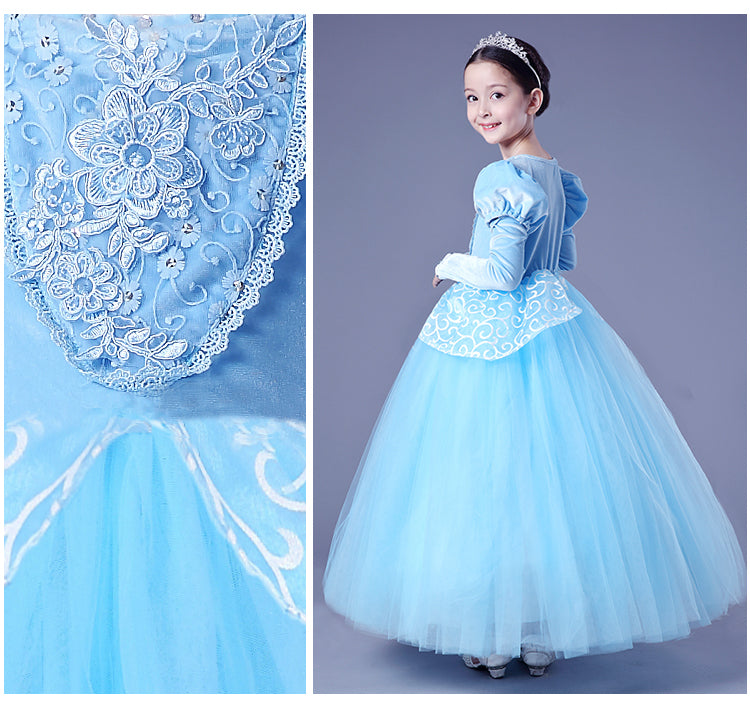 Children Cinderella Princess Costume Dress