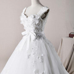 Cap Sleeves Floral Princess Debutante Ball Gown Dress
