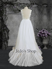 Vintage Inspired Open Low Back Lace Bodice Dress | BS2001