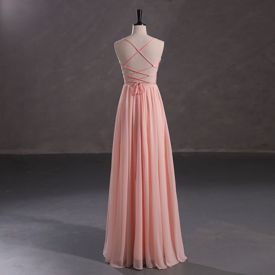 Peach Formal Evening Dress Peach Formal Evening Dress