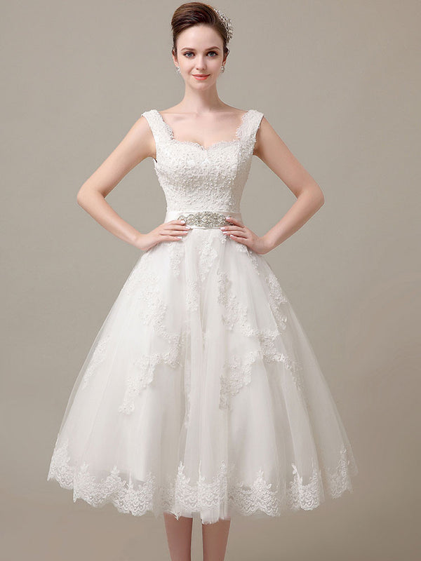 Short and Tea Length Wedding Dress – Page 2 – JoJo Shop