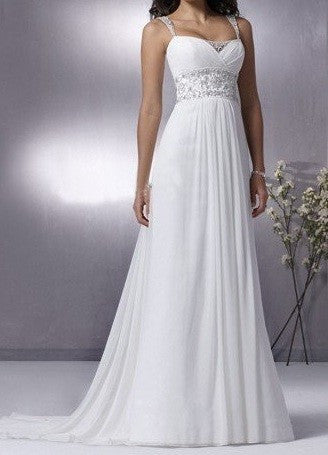 Grecian Chiffon Dress with Empire Waist DV1010