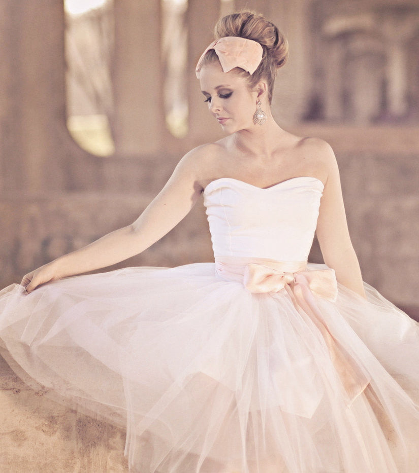 Ball Gown Tackiest Wedding Dresses Strapless Ballerina Style Tulle