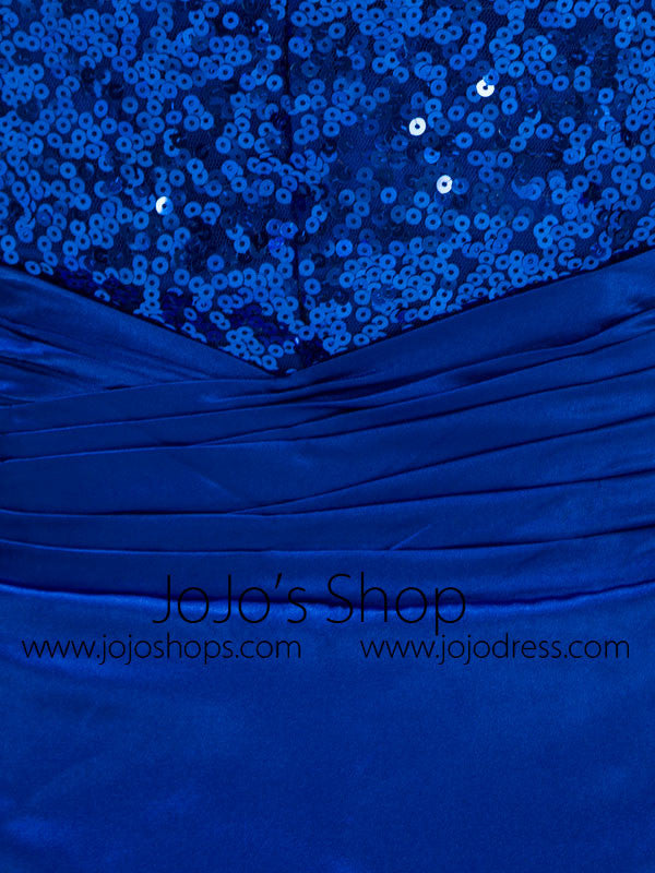 Sexy Short Blue Cocktail Dress 