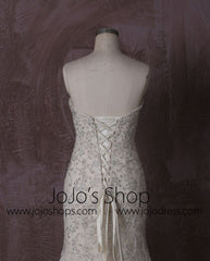 Strapless Mermaid Dress with Beaded Embroideries | QT815004