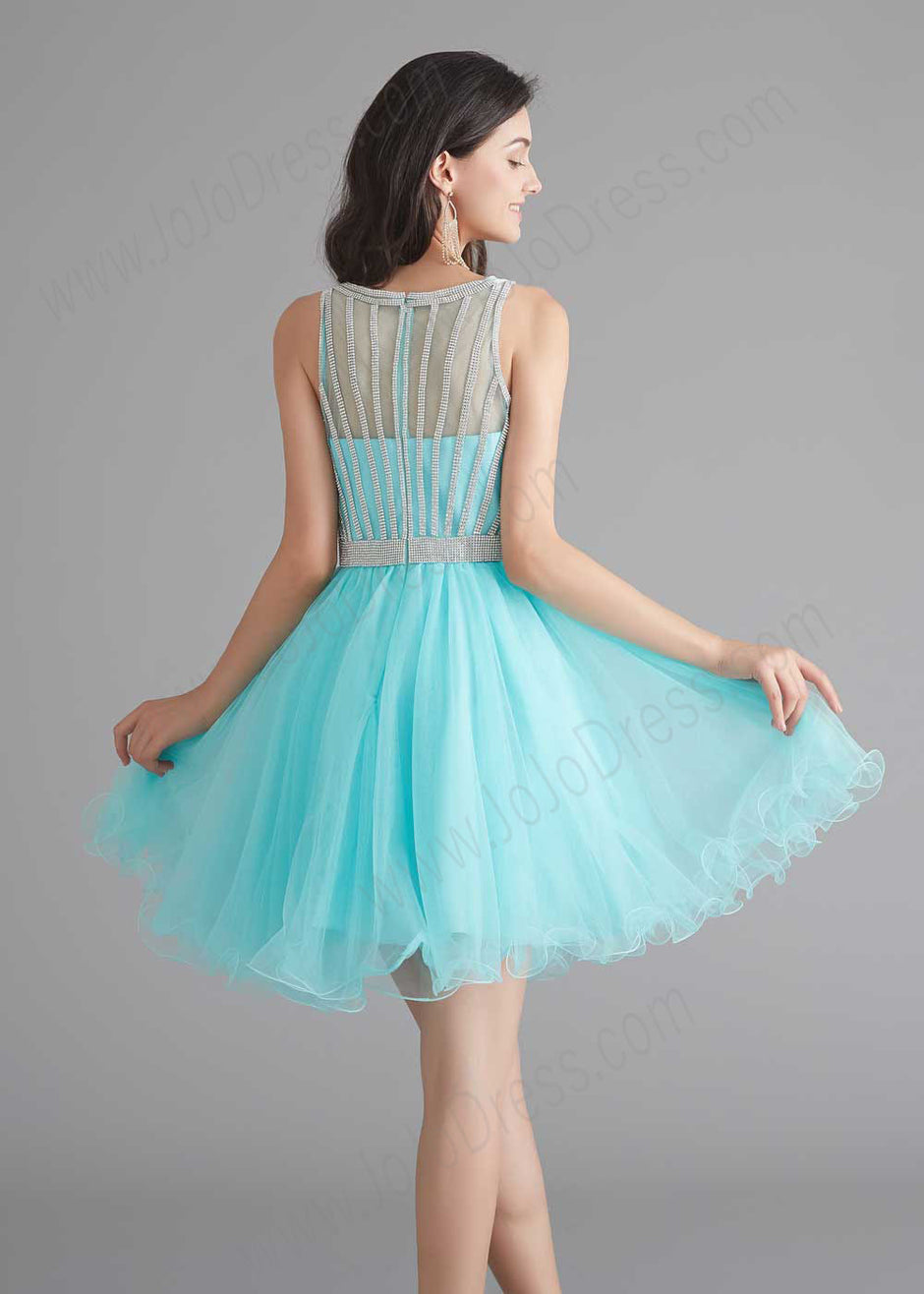 tiffany blue short dress Exclusive Blue Tiffany Deauville Mini Dress main image 1