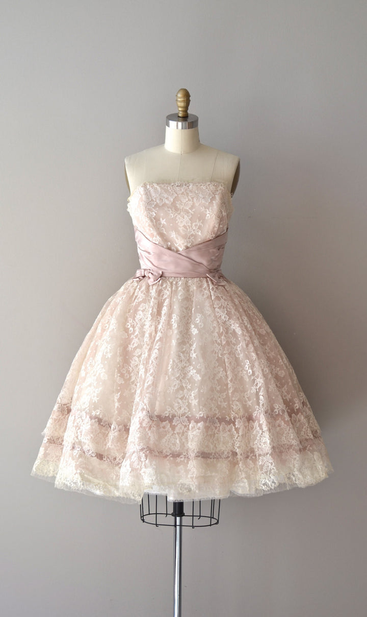 Strapless Lace Princess Formal Dress